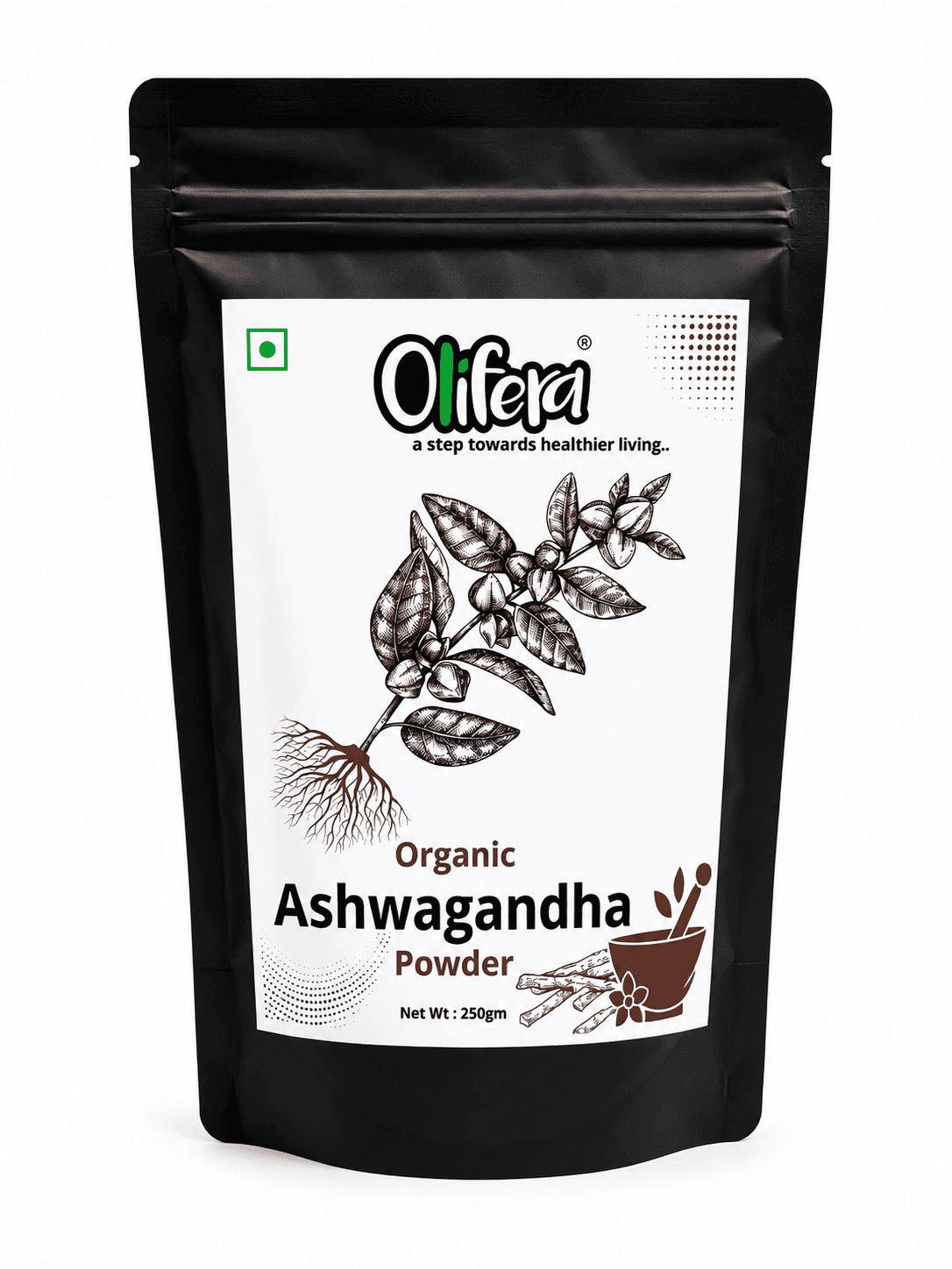 OLIFERA ASHWAGANDHA POWDER 250 GMS image