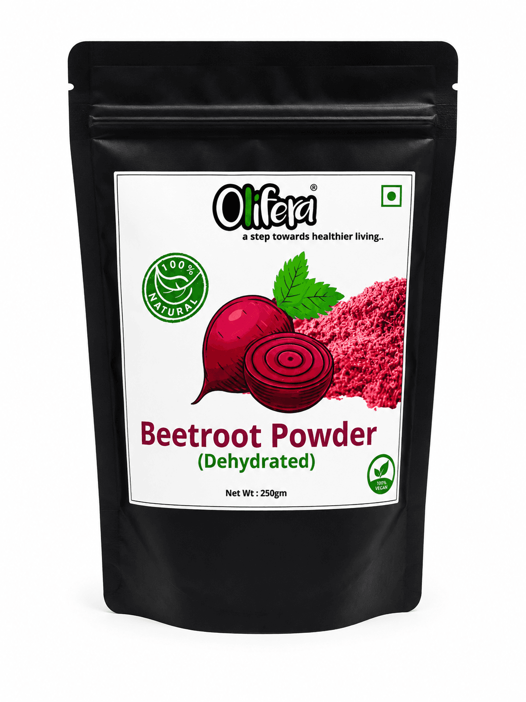 OLIFERA BEETROOT POWDER 250 GMS image