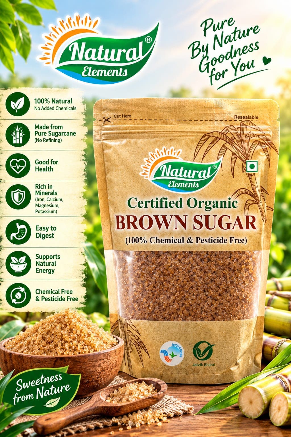 Brown Sugar 500 gms image