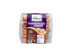 Cashew Delight Cookies with rich nutty flavor and crisp buttery texture, freshly packed for tea-time treats and special occasions.