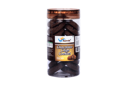 Chocolate Chips Pet Jar Cookies with crunchy texture and chocolate chip pieces, conveniently jar-packed for parties and sweet treats.