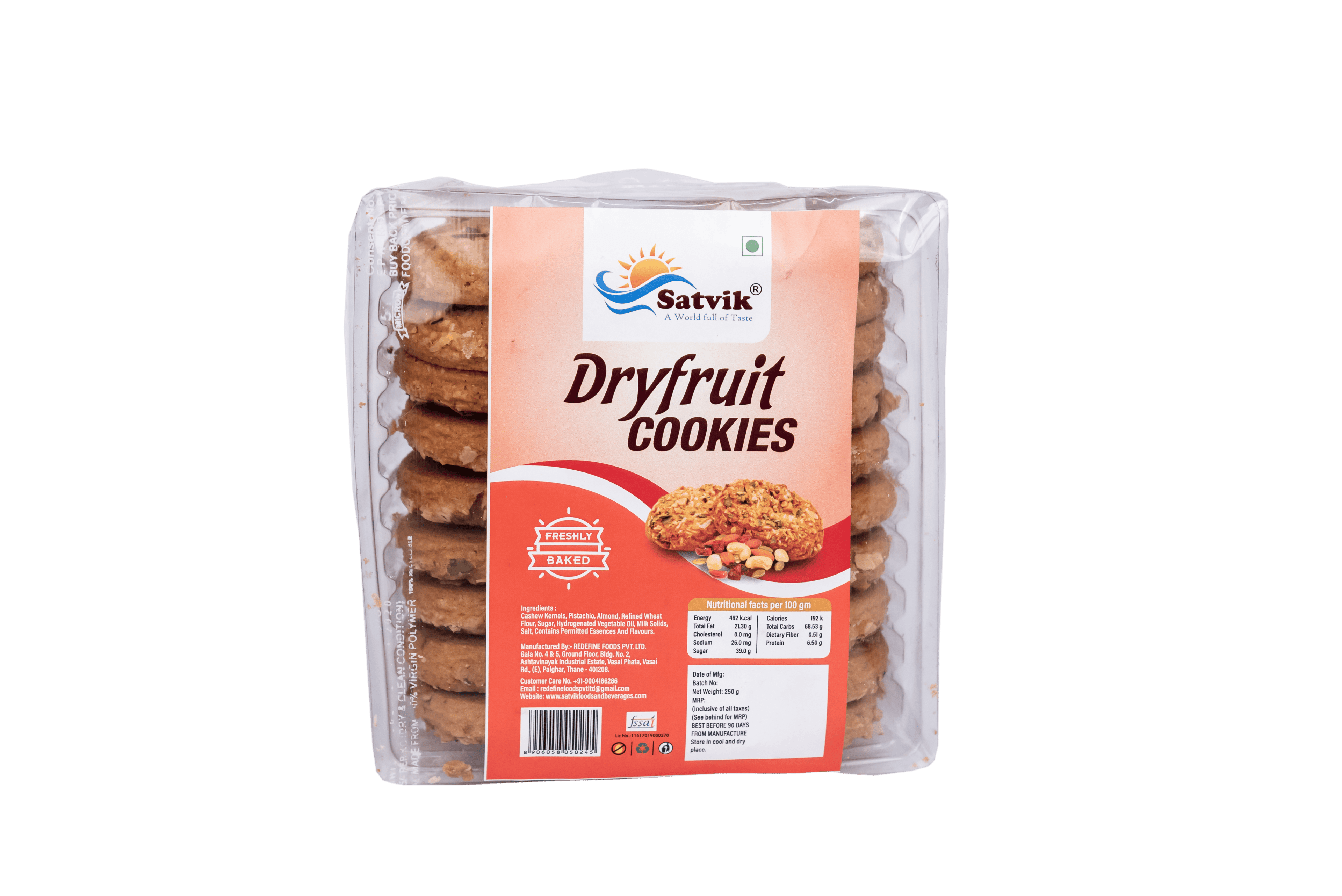 Dry Fruit Cookies image