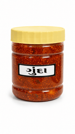 Gunda 250 GMS made with fresh gunda and traditional spices, hygienically packed for freshness and authentic Gujarati taste.