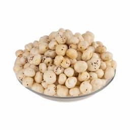 Makhana Salted 200 GMS made with premium fox nuts and light seasoning, hygienically packed for freshness and crunchy healthy snacking.
