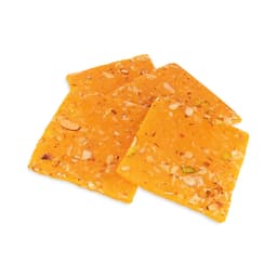 Ice Halwa Jelly Orange 250 GMS prepared with premium ingredients and refreshing orange flavor, hygienically packed for freshness and authentic sweet taste.
