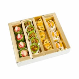 Fancy Kaju Dryfruit Sweet Box 250 GMS filled with premium cashew and dry fruit sweets, hygienically packed for freshness and gifting.