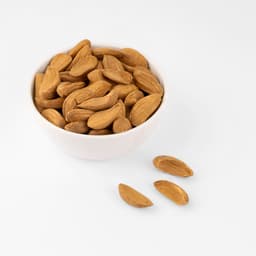 Premium Mamro Badam Mini 500 GM packed with fresh, crunchy Himalayan almonds for healthy snacking, cooking, and daily nutrition.