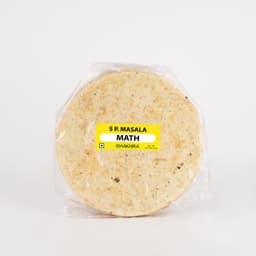 Math Khakhra 250 GMS with thin crisp texture and traditional flavor for Gujarati breakfast and everyday snacking.