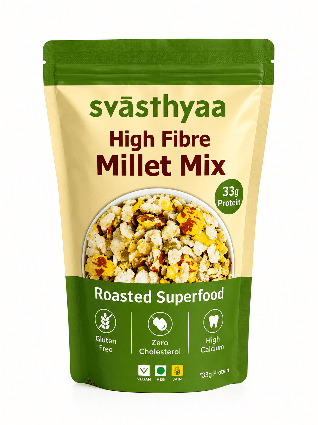 Svasthyaa High Fiber Millet Mix 186 GMS image