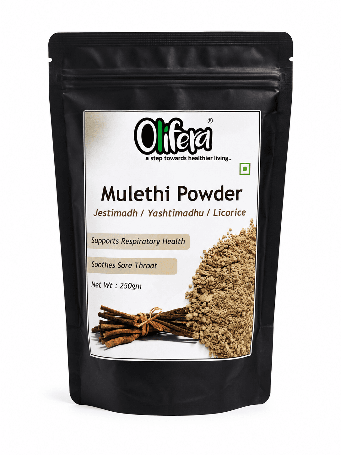 OLIFERA MULETHI POWDER 250 GMS image