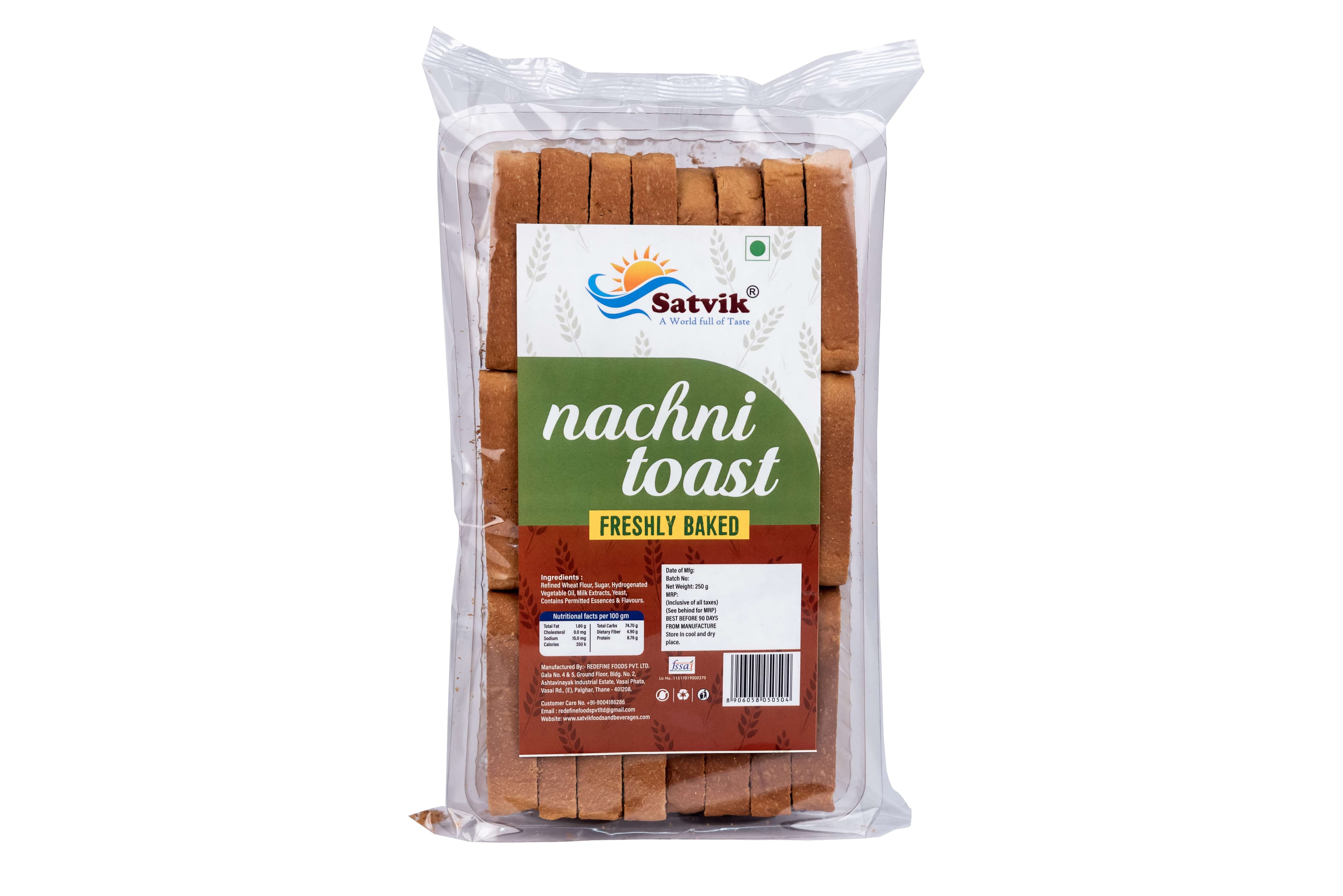 Nachni Toast 200 GMS image