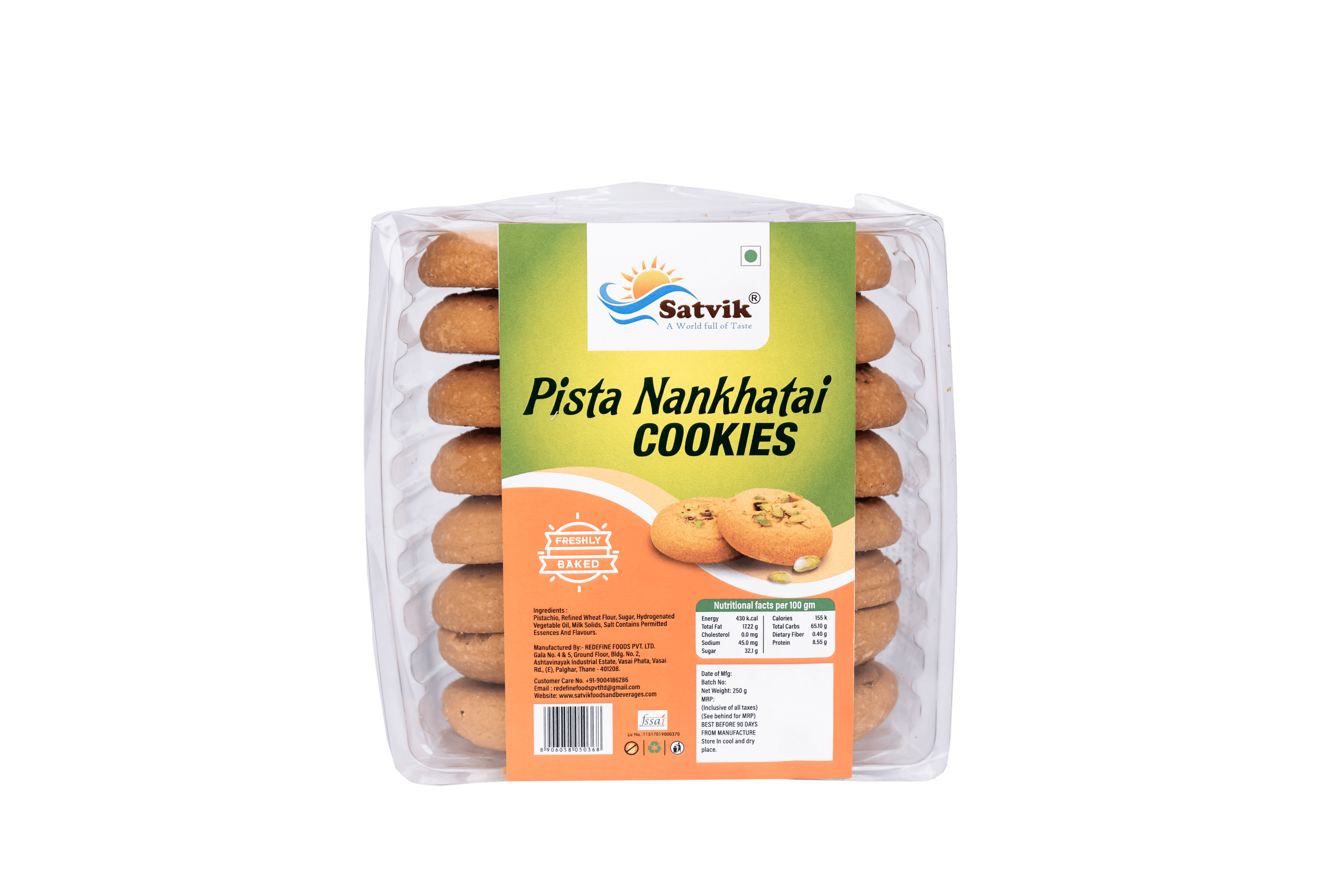 Pista Nankhatai Cookies image