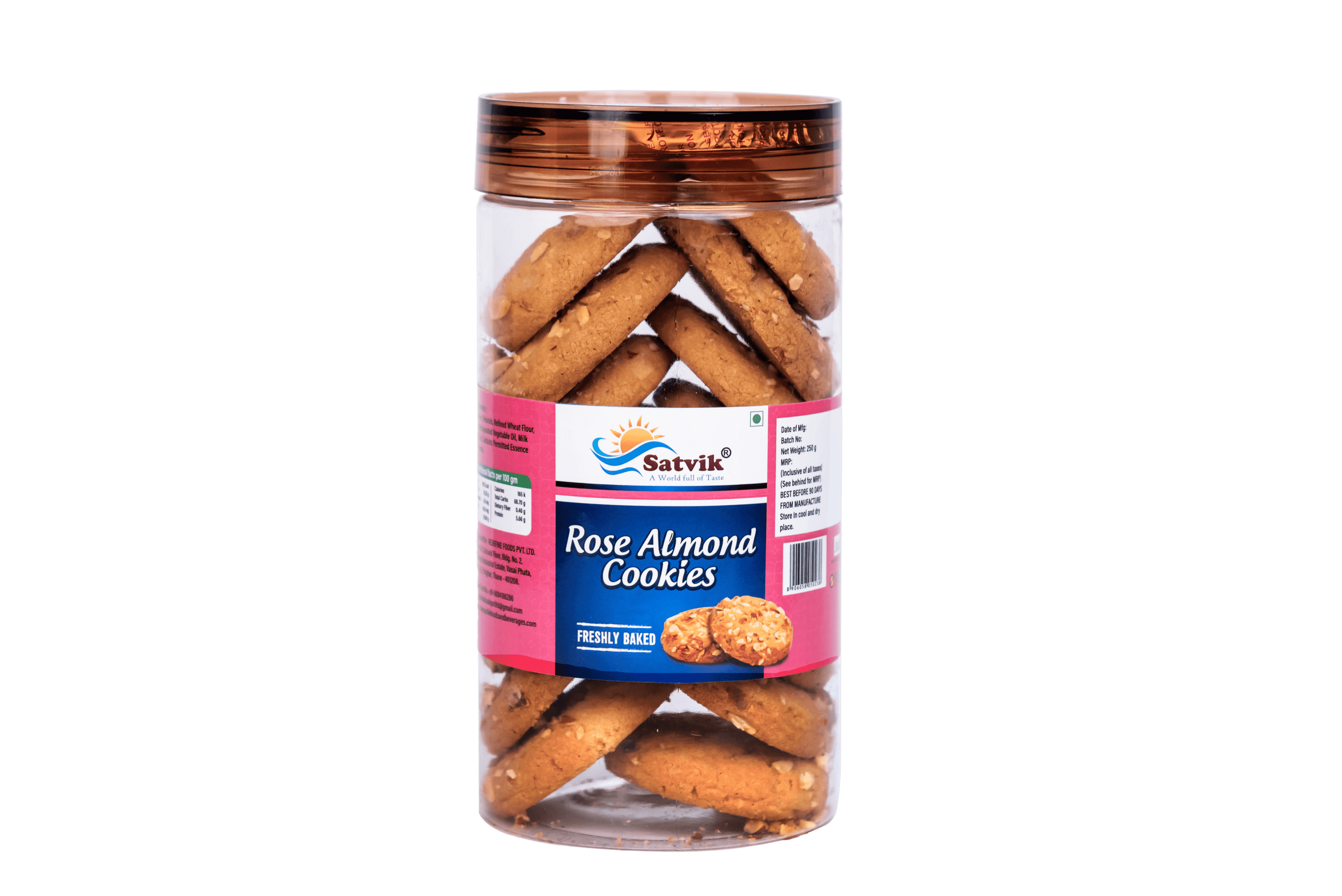 Rose Almond Pet Jar Cookies image