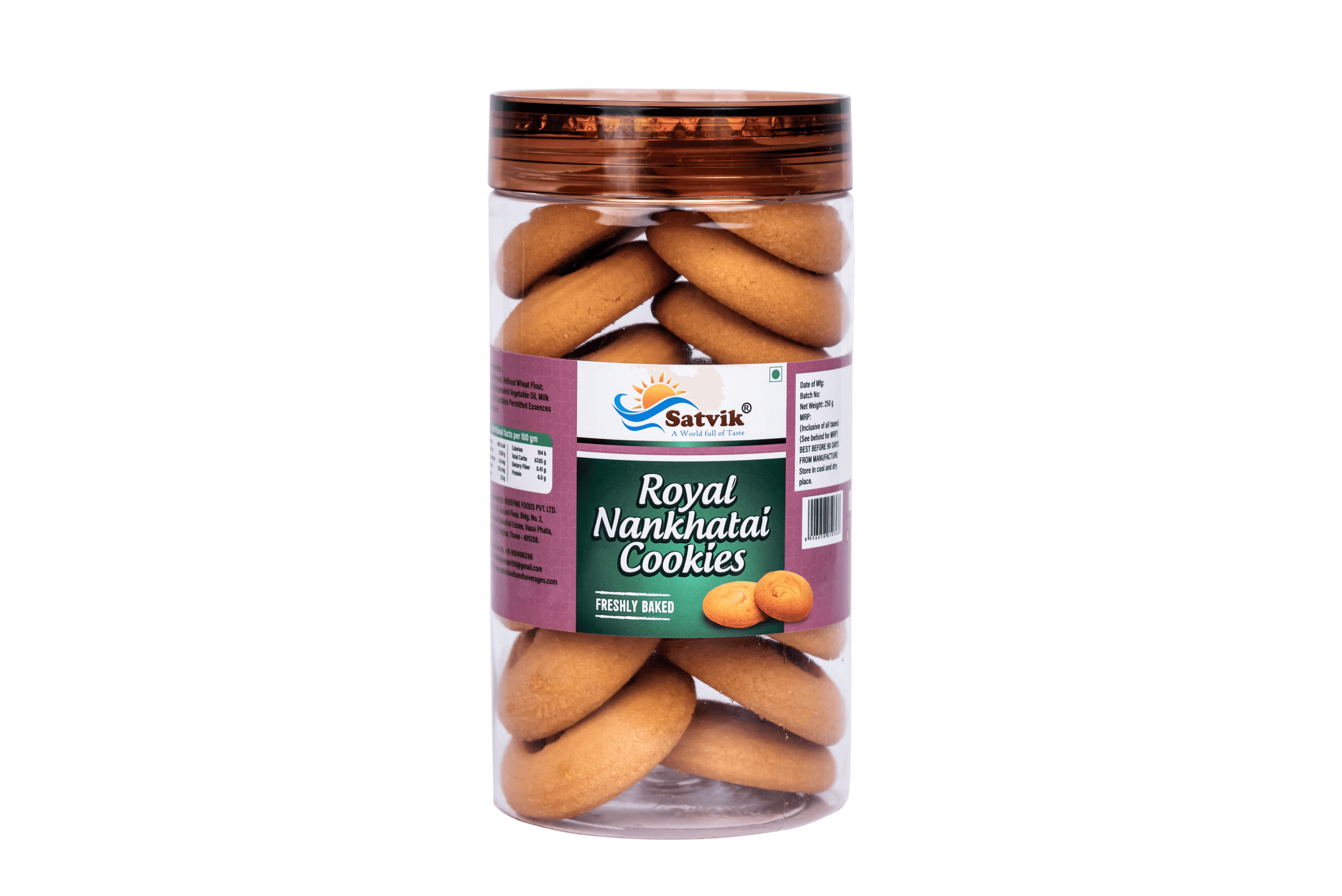 Royal Nankhatai Pet Jar Cookies image