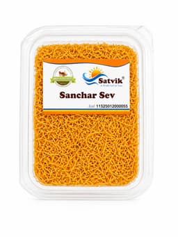 Sanchar Sev 200 GMS made with premium ingredients and spices, hygienically packed for freshness and crispy flavor.