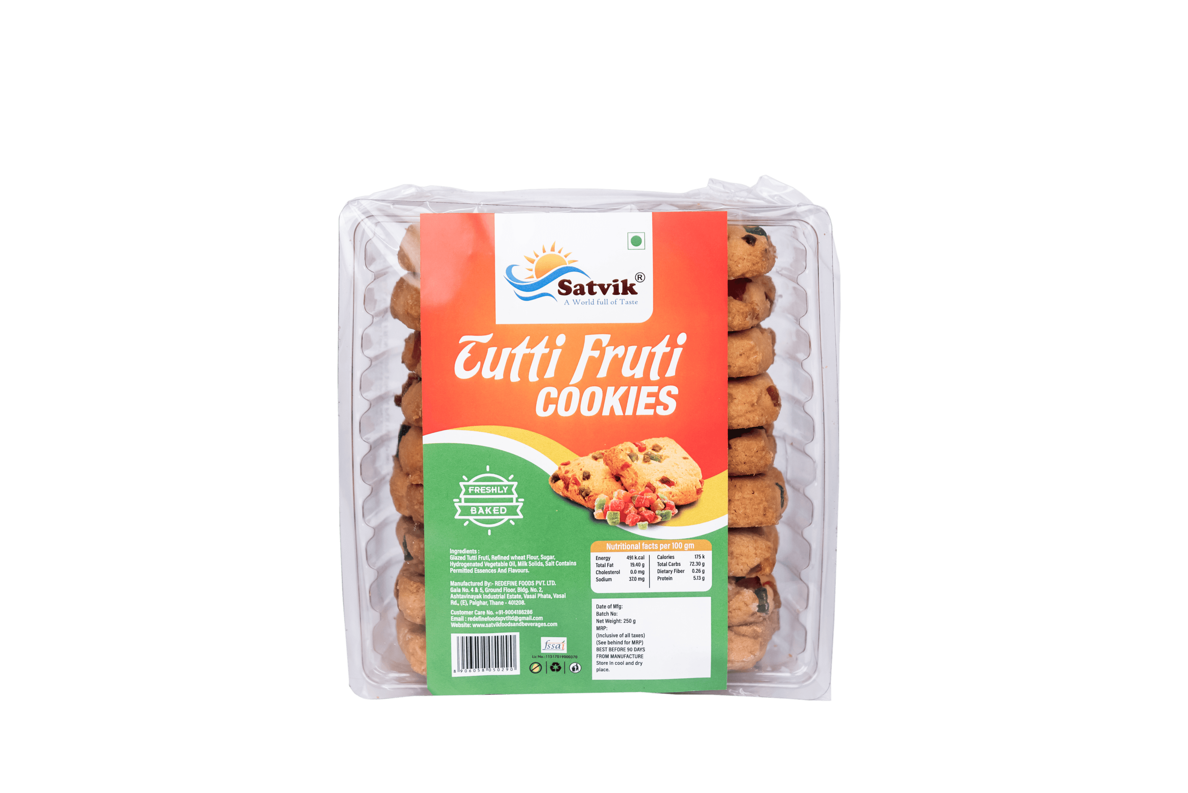 Tutti Frutti Cookies image