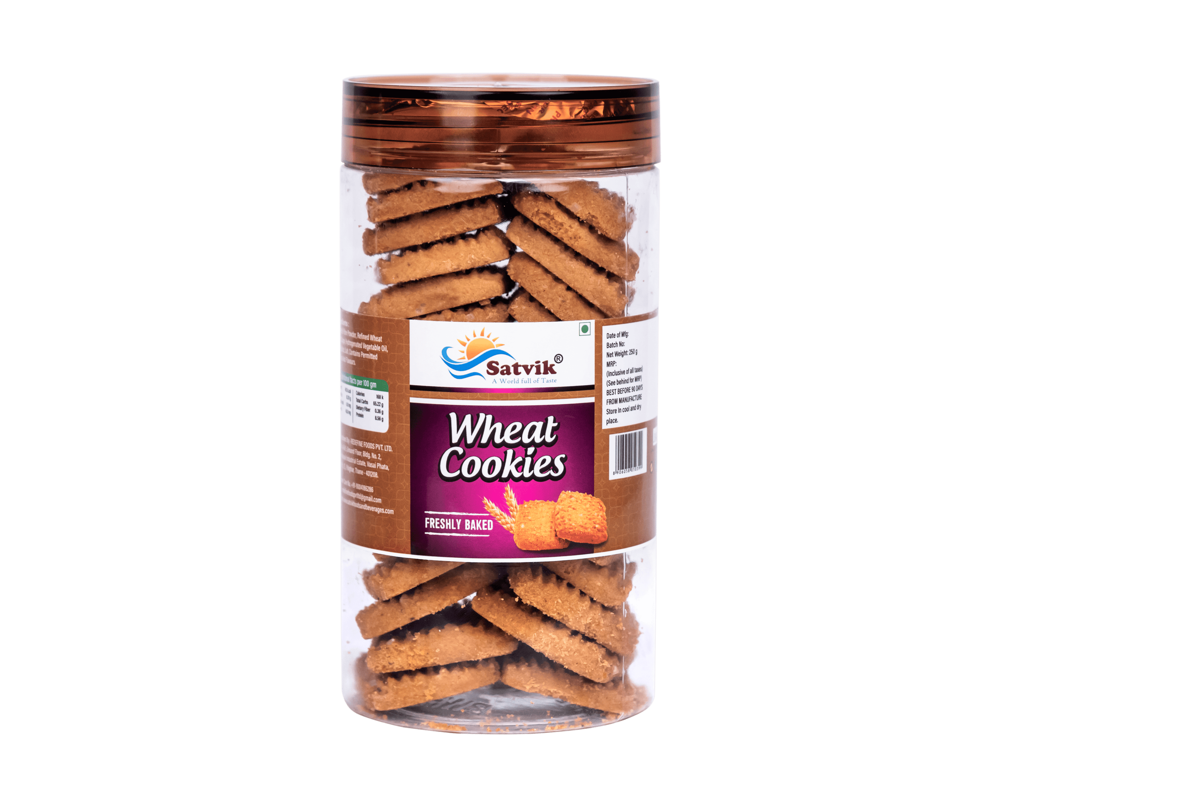 Wheat Cookies Pet Jar Cookies image