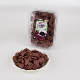 Roasted Jamun Chips 200 GMS made with quality jamun ingredients, hygienically packed for freshness and unique taste.