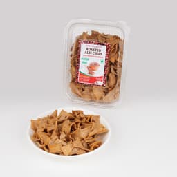 Roasted Alsi Chips 200 GMS prepared with alsi ingredients, hygienically packed for freshness and crunchy texture.