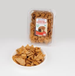 Roasted Protein Chips 200 GMS prepared with protein-rich ingredients, hygienically packed for freshness and crispy texture.