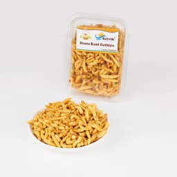 Bhatakani Gathiya 200 GMS prepared with premium ingredients, hygienically packed for freshness and authentic crispy texture.