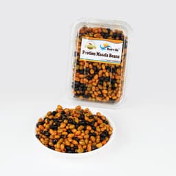 Protein Beans Masala 200 GMS prepared with roasted beans and masala seasoning, hygienically packed for freshness and taste.