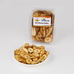 Mari Kela Wafer 200 GMS prepared with premium banana slices and mari seasoning, hygienically packed for freshness and crisp texture.