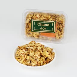 Nylon Chana Jore 200 GMS prepared with premium chickpeas and authentic spices, hygienically packed for freshness and crunchy texture.