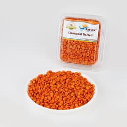 Chanadal Salted 200 GMS made with premium roasted chana dal, hygienically packed for freshness, crunchy texture, and healthy snacking.