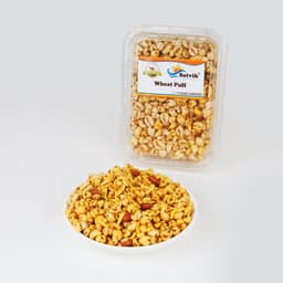 Wheat Puff 100 GMS made with premium wheat ingredients, hygienically packed for freshness and crispy texture.