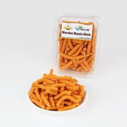 Muruku Stick Masala 200 GMS prepared with premium ingredients and masala seasoning, hygienically packed for freshness and crunch.