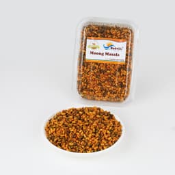 Moong Masala 200 GMS prepared with premium roasted moong and Indian spices, hygienically packed for freshness and crunchy texture.