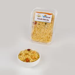 Farali Chivda SSP 200 GMS prepared with premium farali ingredients, hygienically packed for freshness and crunchy taste.