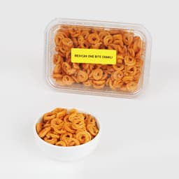 One Bite Chakli Mexican 200 GMS prepared with premium ingredients and Mexican seasoning, hygienically packed for freshness.