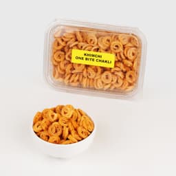 One Bite Chakli Khimchi 200 GMS made with premium ingredients and kimchi seasoning, hygienically packed for freshness and flavor.