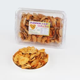 Pumpkin Chips 200 GMS made with premium pumpkin slices, hygienically packed for freshness and crunchy texture.