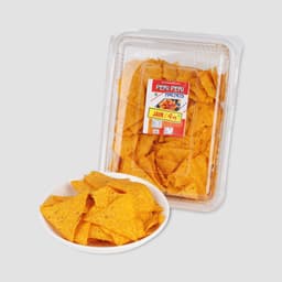 Nachos Peri Peri 180 GMS made with premium corn and peri peri seasoning, hygienically packed for freshness and crispy texture.