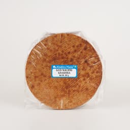 Gud Nachni Khakhra 250 GMS with earthy nachni flavor and sweet gud notes in a crisp traditional snack.