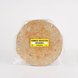 Tawadi Moong Khakhra 250 GMS with crisp texture and mild moong flavor for traditional Gujarati meals and snacking.