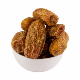 Kharek Jumbo 250 Gms displayed with large dried dates, firm texture, rich brown colour, and carefully selected quality.