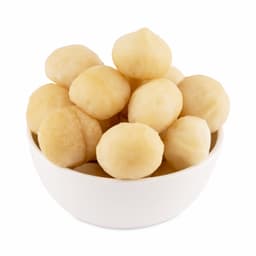 Macadamia Nuts displayed with whole premium macadamia nuts showing creamy colour, buttery texture, and natural freshness.