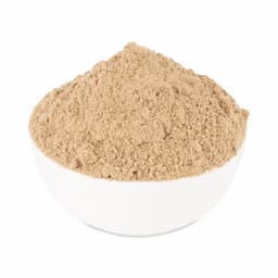 Ganthoda Pipramool powder 100 Gms displayed with dried roots on a wooden tray