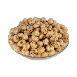 Makhana Black Pepper 200 GMS made with premium fox nuts and black pepper seasoning, hygienically packed for freshness and rich crunchy flavor.