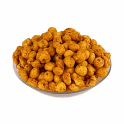 Makhana Masala 200 GMS prepared with premium fox nuts and flavorful spices, hygienically packed for freshness and crunchy snacking delight.