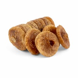 Anjeer Small (Coin Size) displayed with naturally dried figs featuring soft texture, rich colour, and premium quality.