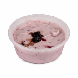 Srikhand Blueberry 250 GMS prepared with premium ingredients and blueberry flavor, hygienically packed for freshness and creamy dessert enjoyment.