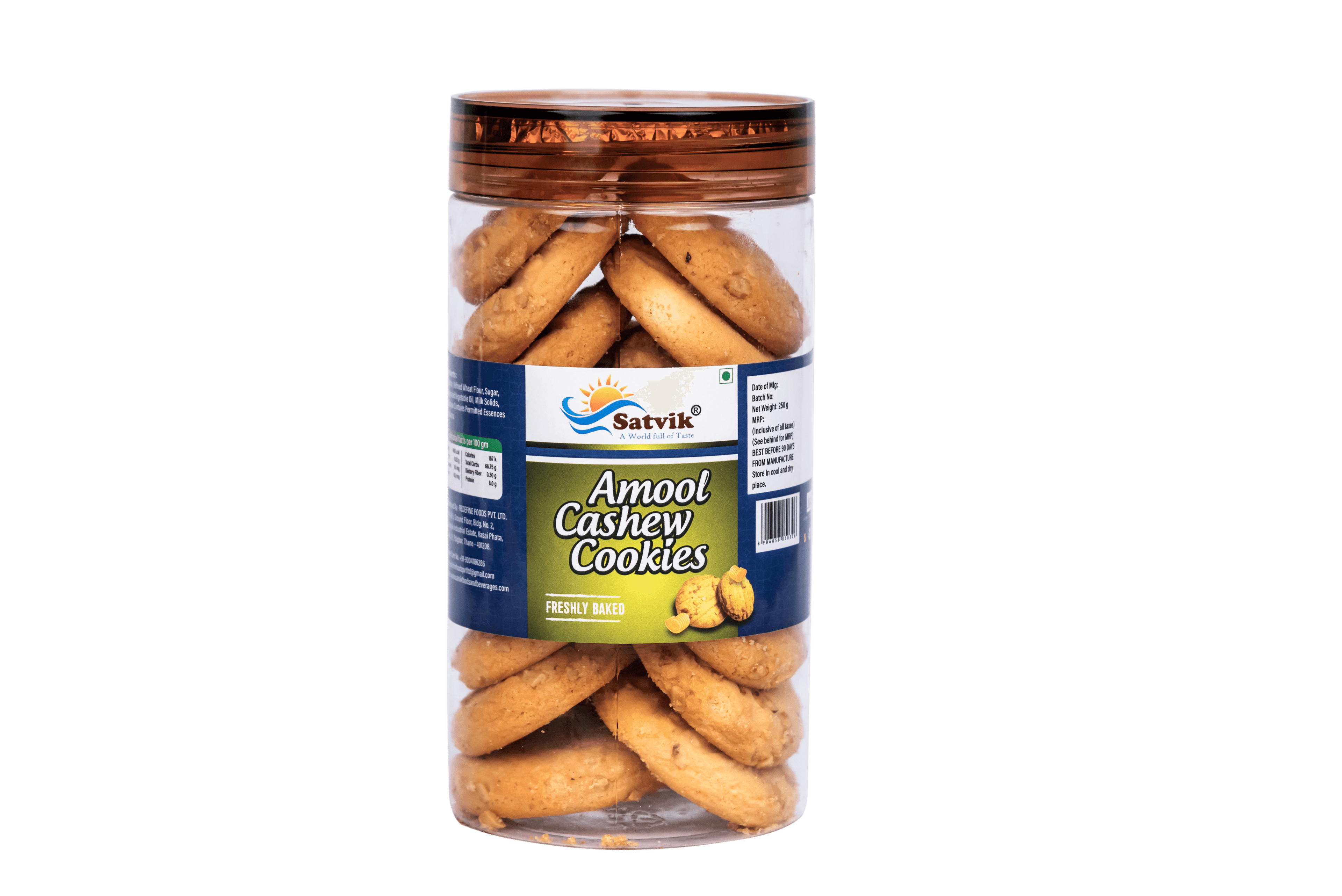Amul Cashew Pet Jar Cookies image