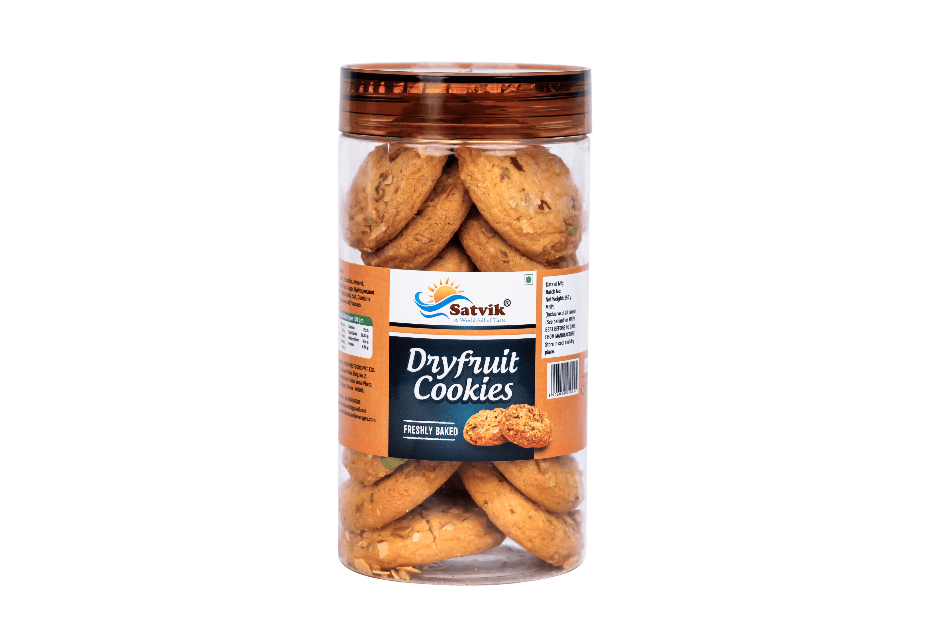 Dry Fruit Pet Jar Cookies image