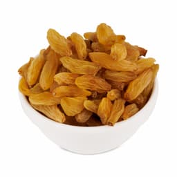 Indian Kismis Long 1kg family pack featuring carefully selected long raisins with soft texture and natural sweetness.