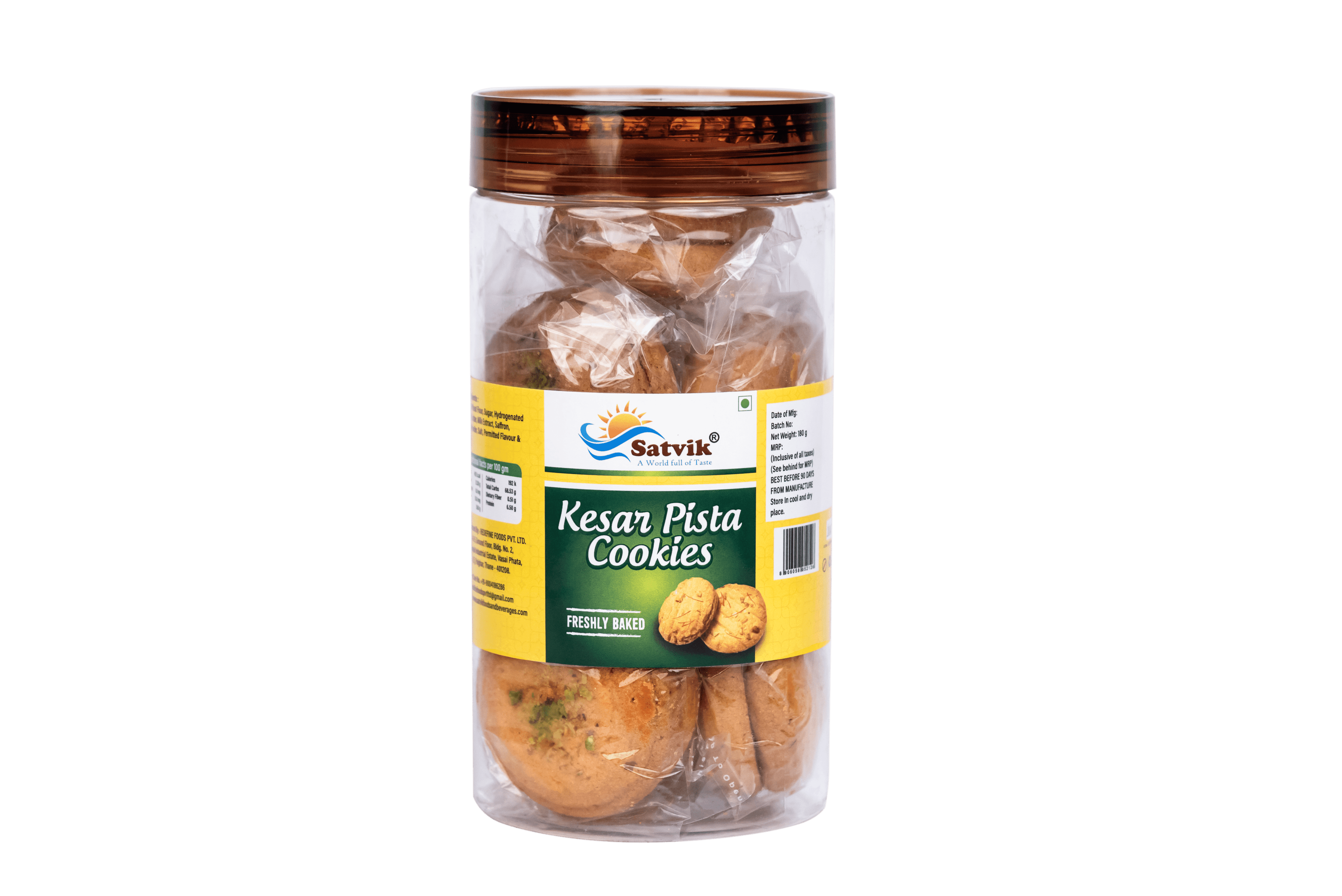 Kesar Pista Pet Jar Cookies image